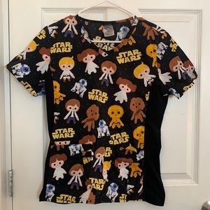 Star Wars Scrub Top